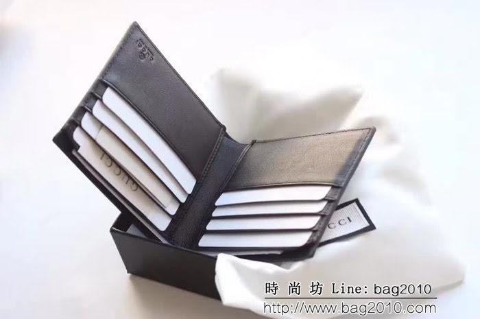 GUCCI古馳 經典款 G家老虎圖案 雙折皮夾 138042 WTG1831